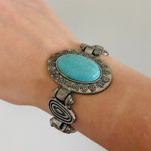 Handmade Turquoise Stone Bracelet